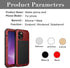 Marrkey iPhone 11 Pro Max Case, Heavy Duty Shockproof Full Body Protective Cover with Silicone Built-in Screen