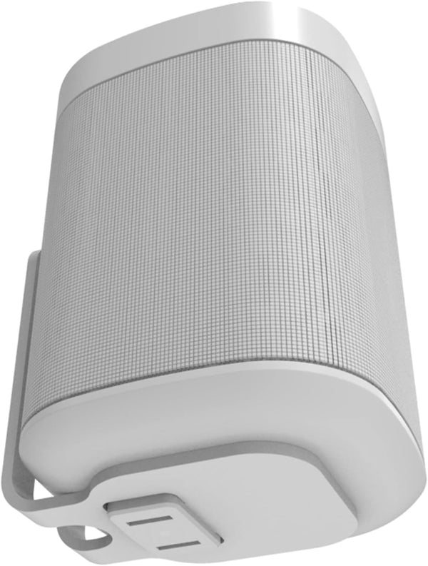 Wall Mount Bracket for Sonos ONE, ONE Gen 2, ONE SL & Play:1 Speaker, White, Compatible with ONE Series