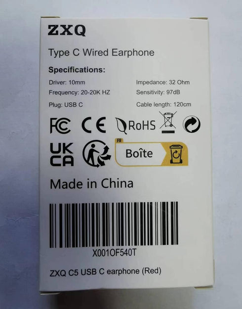 USB C Wired Earbuds, Type C Headphones with Deep Bass for iPhone 15 Pro Max, Samsung Galaxy A53/A54, OnePlus 10, Google