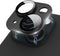 iPhone 15 Plus Camera Lens Protector - Black Metal Aluminium Alloy Ring, 9H Tempered Glass, Case Friendly Cover.