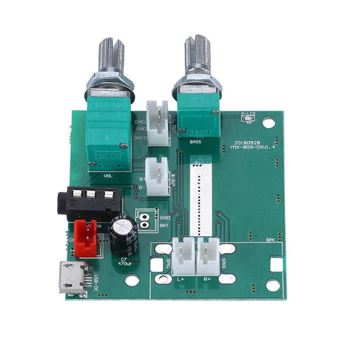 2.1 Digital Power Amplifier Board, 20W Bluetooth 5.0 Channel Stereo Amplifier Module for Home Theater & Active Speaker