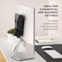 HumanCentric Thin Client Mount Bracket for Mini PC or Computer, VESA Monitor Arm, Pole, Under Desk, or Surface