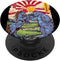 Blucifer Fighting Blue Bear Colorado Graphic Design | PopSockets Standard PopGrip