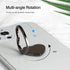 2 Packs Love Heart Shaped Cell Phone Ring Holder Stand, 360 Degree Rotation Finger Ring Kickstand with Polished Metal