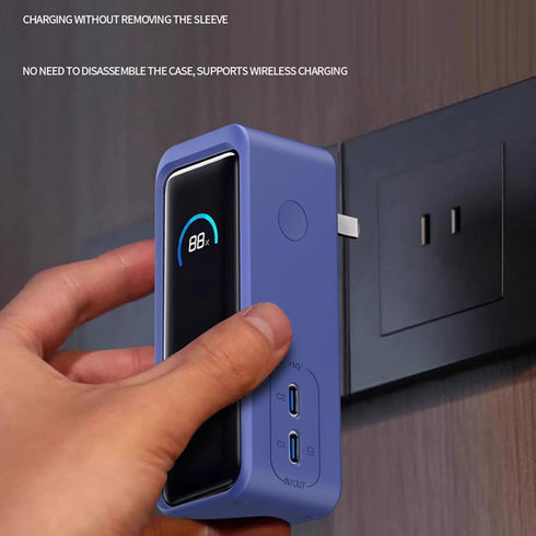 NUEAYMS 65W 9600MAH PowerBanks Skin covers a protective case with a lightweight pouch in a flexible sleeve of scratch