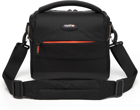 svatin Camera Shoulder Bag,Shockproof Camera Sling Lens Case,Digital DSLR SLR Mirrorless Crossbody Cameras