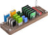 Wooden Memory Card Case, TF Cards Box and USB Drive Holder, Micro SD Card Carrying Case - AJSNH01M