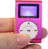 RTYUBV MX-801 MP3 Mini USB Metal Clip Micro SD TF Card Slot LCD Screen Music Player