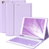 Keyboard Case for iPad 10.2" 9th/8th/7th Generation, Purple, with Detachable Bluetooth Keyboard and Pencil Holder