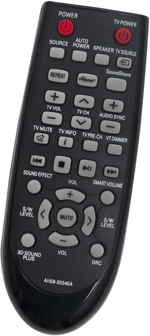 AH59-02545A Replacement Remote Control for Samsung Soundbar HW-F750, HW-F751, Sound Bar System