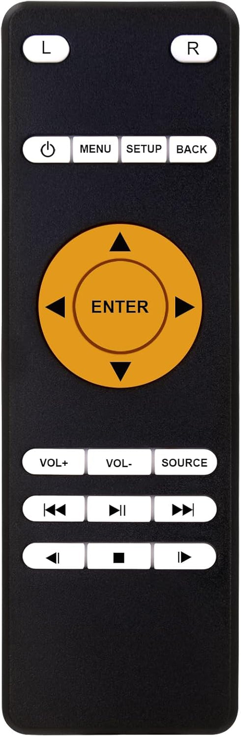 XINJISHIMIN QX80 2014 2015 2016 2017 2018 2019 2020 2021 Replacement Remote Control for Infiniti Rear Entertainment DVD