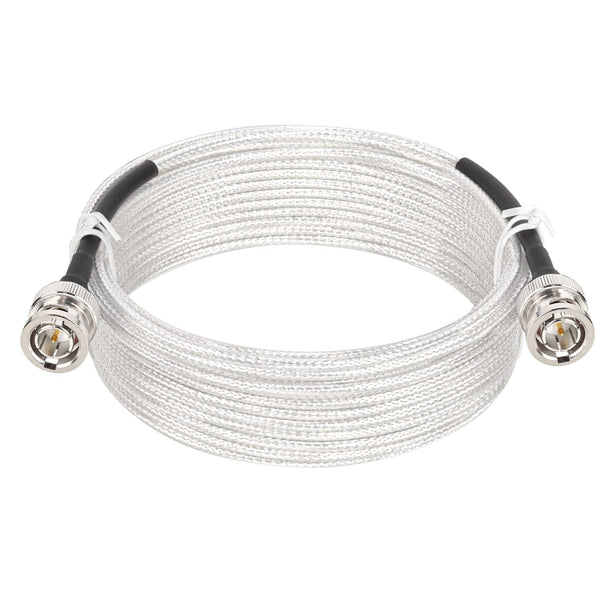 XRDS-RF 25ft SDI Cable, Flexible 3G/6G HD-SDI 75 Ohm RG179 Extension with Heavy Duty BNC Connectors