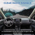 BINGFU Car Stereo FM AM Radio Antenna Car Adhesive Mount Hidden Patch Antenna for Vehicle Truck SUV Stereo in Dash Head