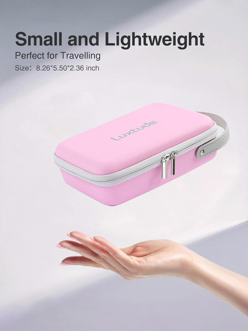 Luxtude Electronic Organizer Travel Case, Portable Tech Bag for Apple Accessories/Magic Mouse/SD/Cash/Card/Pen