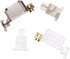 KPREPUBLIC Everglide V3 Transparent Gold Plated PCB Screw-in Stabilizer for Custom Mechanical Keyboard, Transparent