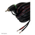 USAV 16AWG 20FT Speaker Wire RCA Adapter Plug to Bare Wire for AV Receiver, Speakers Stereo Wire Cord to RCA - Pair