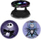 3 Pack/Multifunction Cell Phone Grip Holder and Stand, Cute Purple Black Cartoon Character Foldable Kickstand for Phone