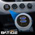 BATIGE 3ft Dual USB 3.0 & HDMI Flush Mount Extension Cable for Car, Truck, Boat, Motorcycle - USB 3.0 Dash Mount