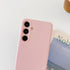 Samsung Galaxy S23 FE Case - Cute Black Liquid Silicone with Soft Anti-Scratch Microfiber Lining, TPU Protective Cover.