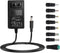 15V 2A Power Adapter, 15Volt AC Charger with 8 Interchangeable DC Plugs for 15V Electronics, 2000mA, 1500mA, 1000mA