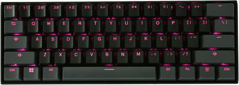 Happy Balls Keycaps, Backlit ABS Doubleshot Shine Through Keycap Set for Cherry MX OEM US Layout Key Caps (Black and