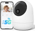 Rraycom Indoor Camera 5G&2.4G WiFi,2K Security Cameras for Home Security,360Pan & Tilt, Dog/Pet