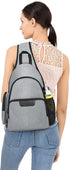 MOSISO Camera Bag Sling Backpack, Full Open Case with Tripod Holder, Rain Cover for DSLR/SLR/Mirrorless
