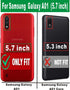 Folmeikat Compatible with Samsung Galaxy A01 Case - Military Grade Protective with Belt Clip and Kickstand