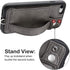TOOVREN iPhone SE Case 2020/2022 - Phone Lanyard Neck Strap with Card Holder for iPhone 8/7 Wallet Case, Gray