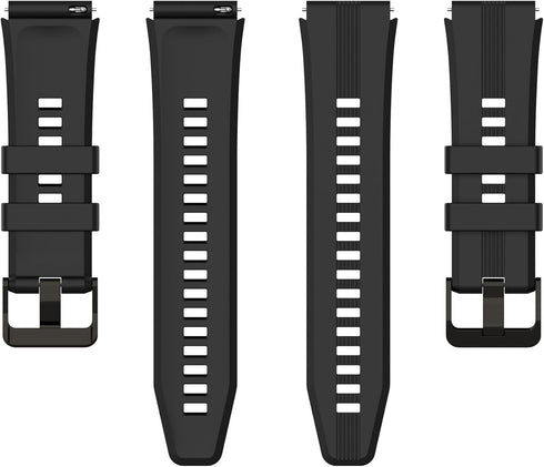 FitTurn 10-Pack Silicone Strap Bands for Desong D09 Smartwatch, 22mm Replacement Accessory for Fitness Tracker