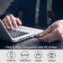 Mini USB Microphone for Laptop and Desktop, Gooseneck & Universal USB Sound Card, Ideal for Remote Work