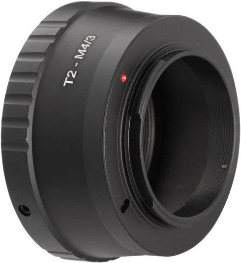 Adapter Ring for T2 T Mount Lens to Olympus Pen and Panasonic Lumix Micro Four Thirds (MFT, M4/3) Mount Camera Body