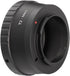 Adapter Ring for T2 T Mount Lens to Olympus Pen and Panasonic Lumix Micro Four Thirds (MFT, M4/3) Mount Camera Body