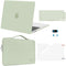 MOSISO MacBook Air 13 inch Case 2024 2023 2022 M3 A3113 M2 A2681, Hard Shell, Sleeve Bag, Keyboard Skin, Webcam Cover,