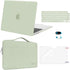 MOSISO MacBook Air 13 inch Case 2024 2023 2022 M3 A3113 M2 A2681, Hard Shell, Sleeve Bag, Keyboard Skin, Webcam Cover,