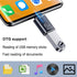 USB C to USB Adapter, 3 Pack Type C to USB 3.1 OTG Adapter for Smartphones, Laptops, Tablets, Compatible Devices