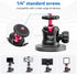 ULANZI Magnetic Camera Mount for GoPro, Strong Magnetic Mount with 360° Rotation Ball Head, Compatible with GoPro Hero