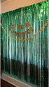 Iridescent Foil Fringe Curtains for Rainforest Jungle Theme Party Supplies, 2 Packs (W) 3.28*(H) 6.56 Ft