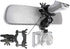 Dash Cam Mount, Universal Holder for Car Interior, Rear View Mirror Mount Kit for Most Dash Cameras (Black).