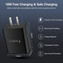 Quick Charge 3.0 Wall Charger Block, C Charger Cable for Android Phone with Car Plug Fast Charge for Samsung Galaxy A73