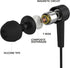 Maeline 5 Pack Earbuds, in-Ear Stereo Headphones for School, Library, Travel, Gym with 3.5mm Jack, Tangle-Free Wired