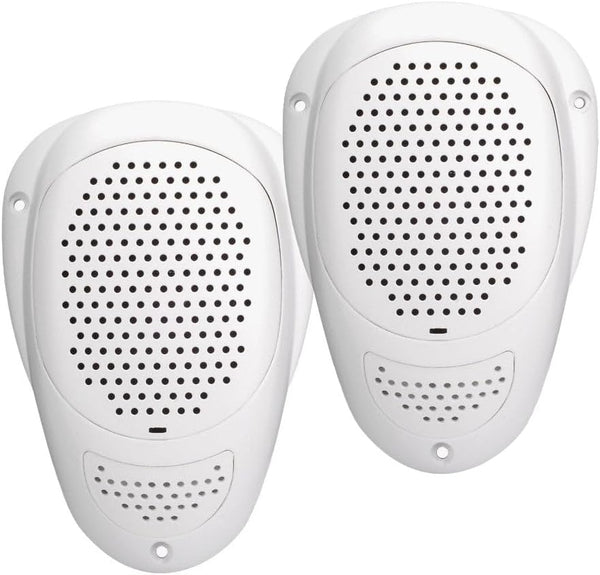 Magnadyne LS2WP Water-Resistant 3 Inch Ceiling Mount Satellite Speakers, Sold as a Pair (White)