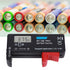 Digital Battery Tester for AAA, 1.2~4.8V 9V Portable Tester for CR2032 6F22 9V 10440 14500 AAA D Batteries