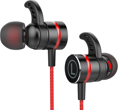 KASOTT SoundMaster Pro V1 - Gaming Earphones with Dual Audio Drivers,Battle Buds,in-Line