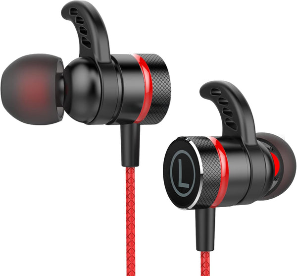 KASOTT SoundMaster Pro V1 - Gaming Earphones with Dual Audio Drivers,Battle Buds,in-Line
