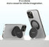 Nillkin 16/15 Magnetic Phone Grip Stand Compatible with MagSafe, Magsafe Gripper Strap Round Finger Holder for iPhone