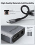 Stouchi USB C to 3.5mm Headphone & Charger Adapter, 2 in 1 iPhone 15 USB C to Aux with 30W Fast Charging