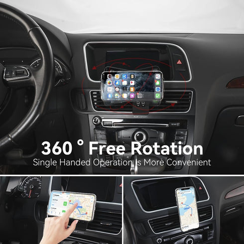 Car Phone Holder for Chevy Malibu 2016-2021, Strong Magnetic Car Vent Mount, Customized 360° Adjustable Car Phone