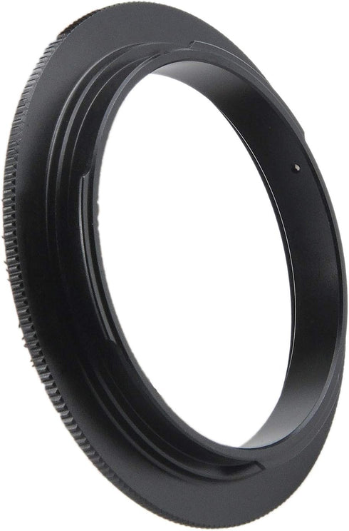 52mm to EF M Macro Lens Reverse Ring for EF-M Mount Mirrorless Camera, with 52mm Filter Thread