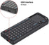 2.4G Pocket Mini Keyboard - Mini USB Keyboard with Touchpad Mouse for Windows 2000/XP/Vista/7/OS 10.x